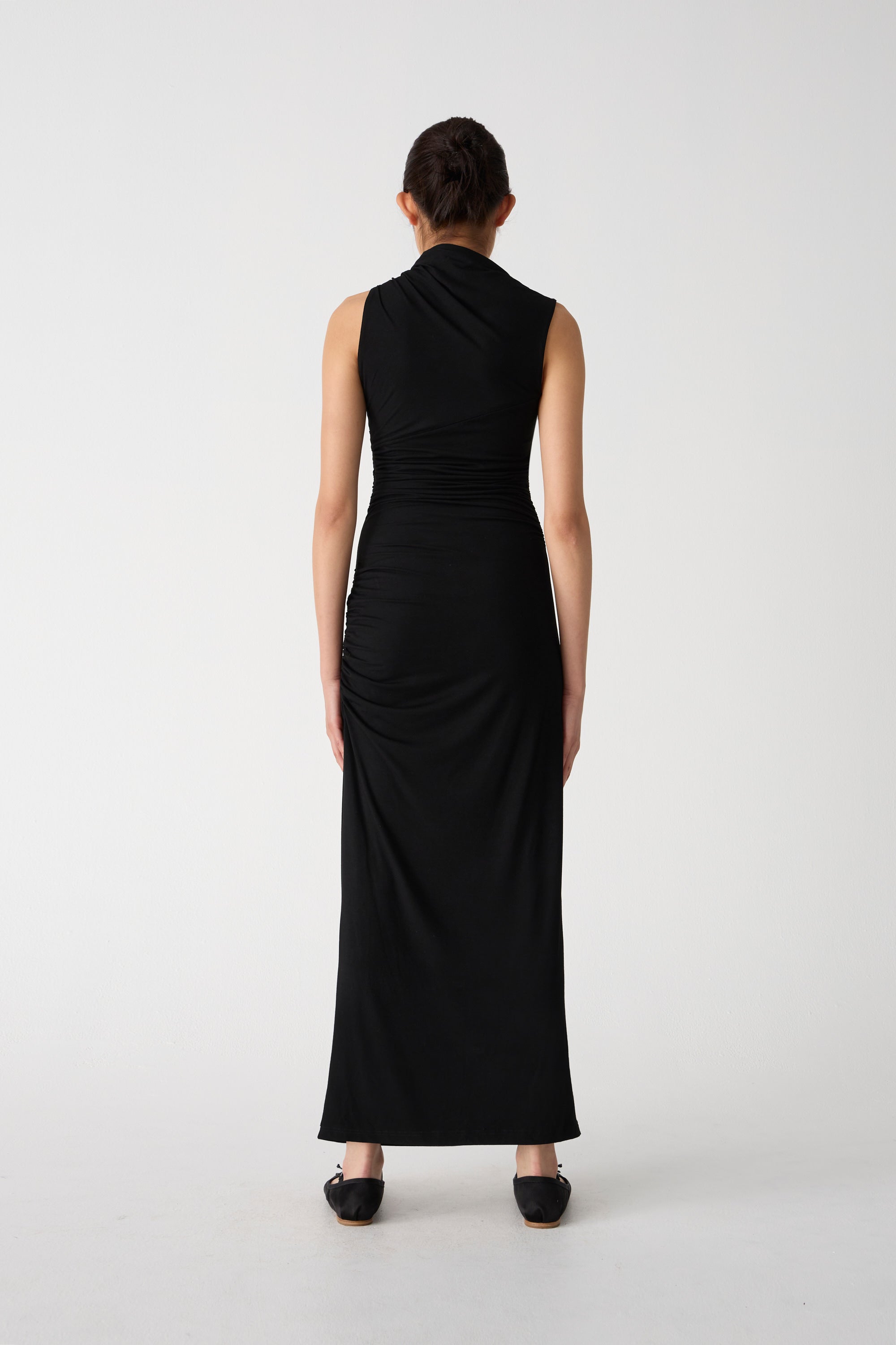 Misha Urban | Albie Jersey Maxi Dress - Black