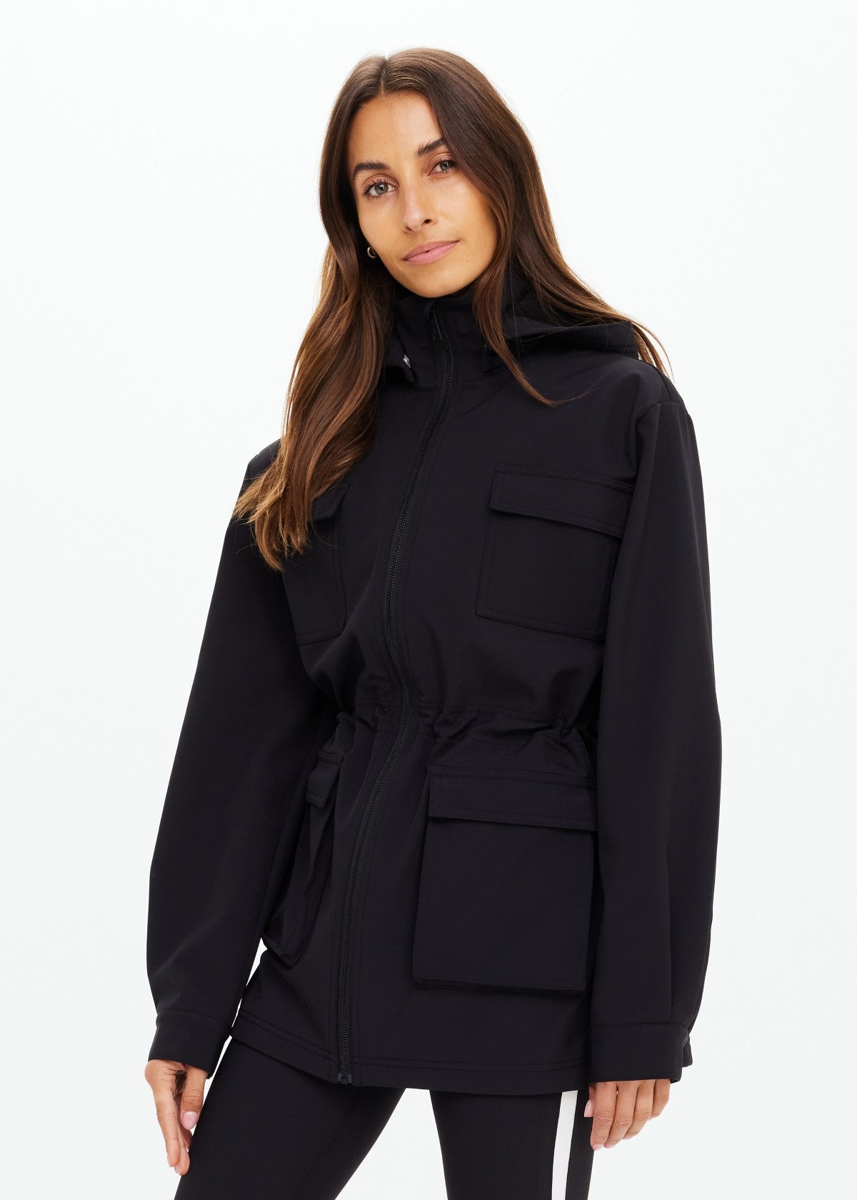 The Upside | Freddie Fleece Lined Anorak – Black