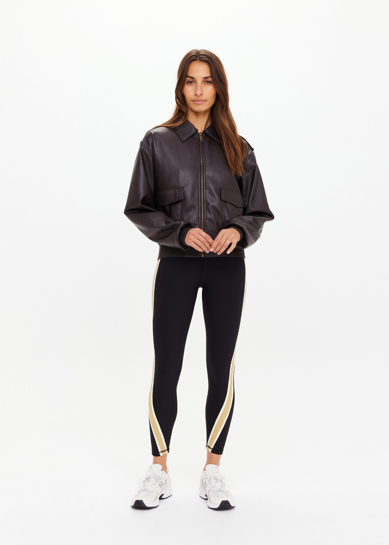 The Upside | Zariah Bomber Jacket - Ebony