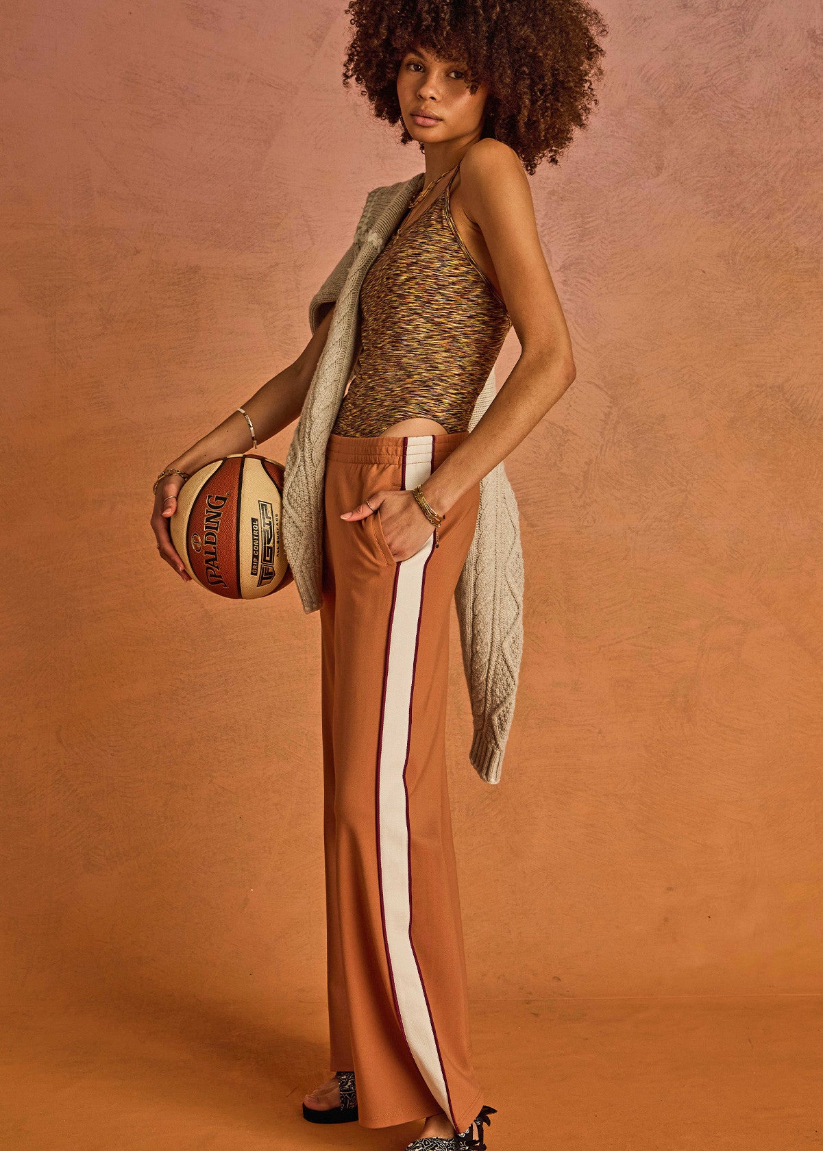 The Upside | Marnie Wide Leg Pant – Melon