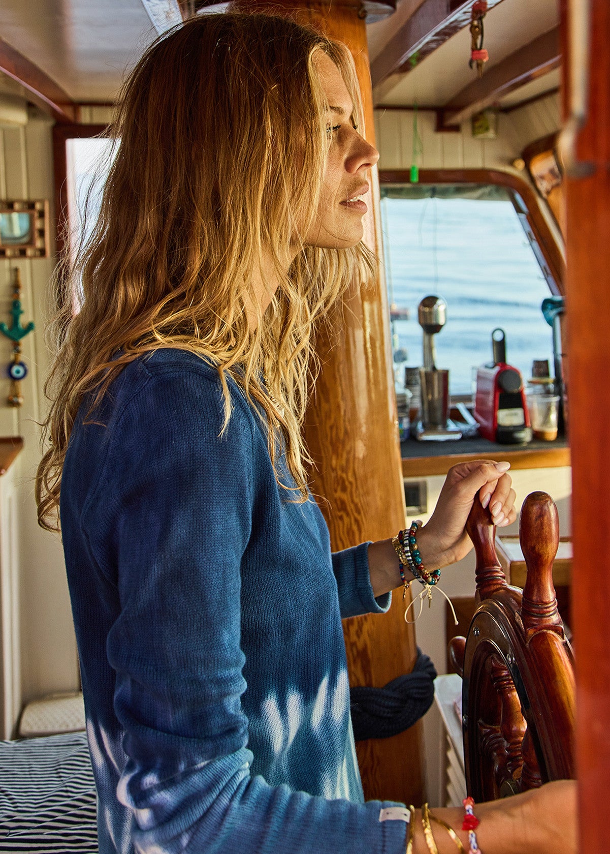 The Upside | Seeker Amana Long Sleeve Knit – Tie Dye