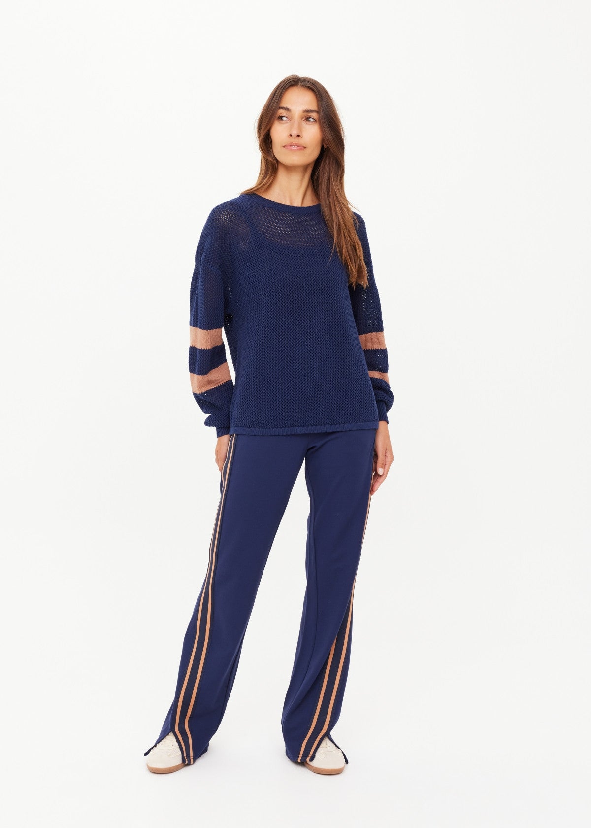 The Upside | Fenway Sebastian Knit Crew - Navy