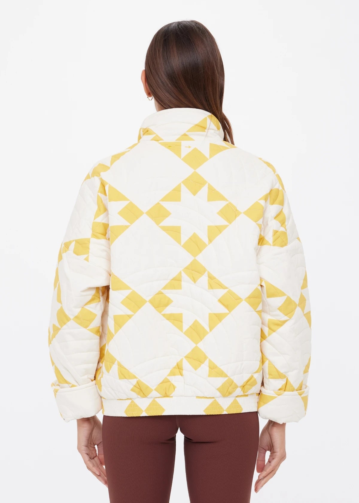 The Upside | Etoile Carmen Quilted Jacket - Golden Sand