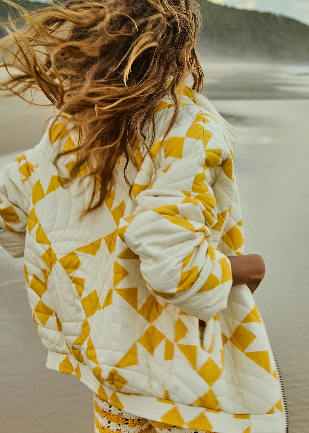 The Upside | Etoile Carmen Quilted Jacket - Golden Sand