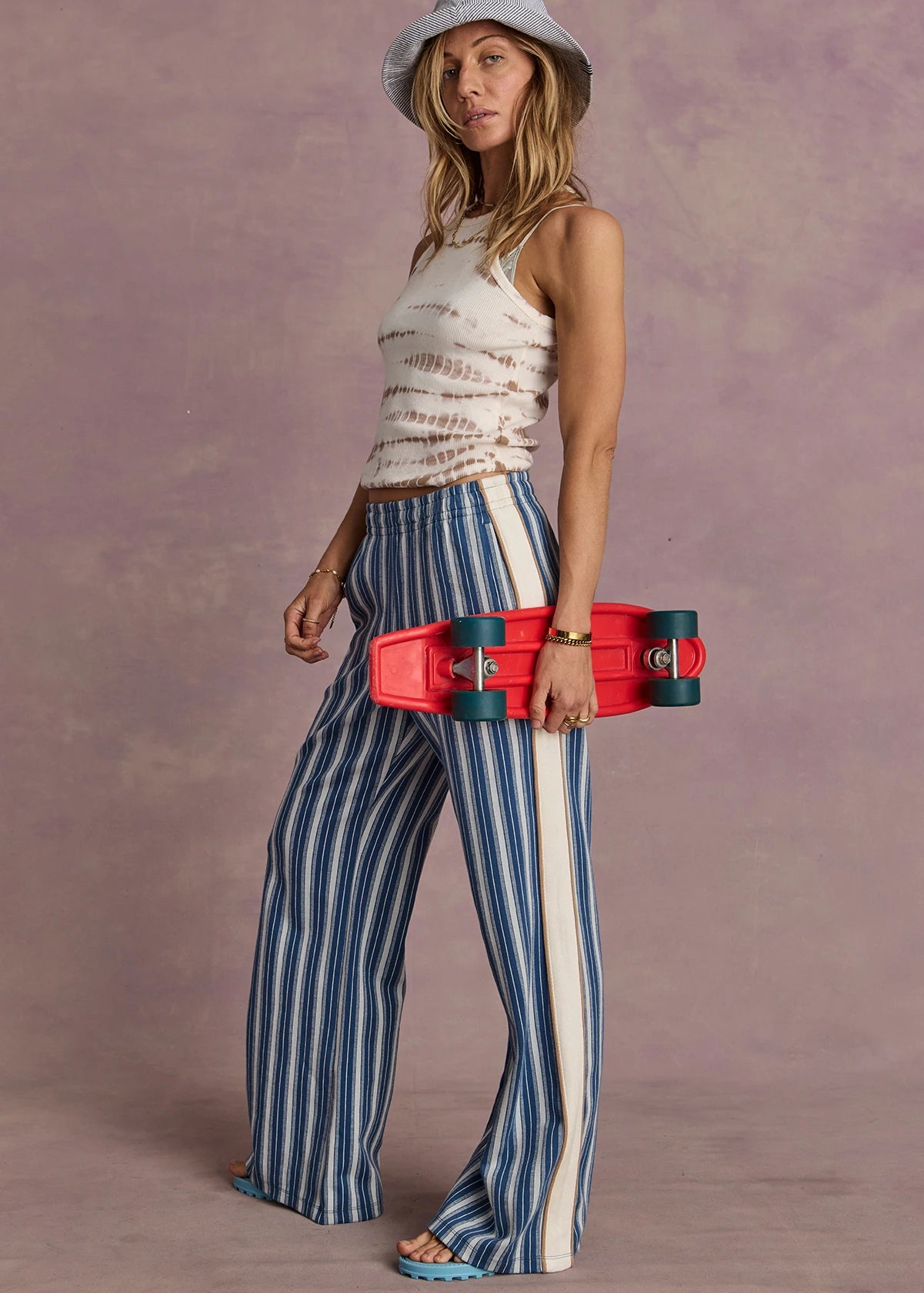 The Upside | Palmas Marnie Wide Leg Pant - Denim