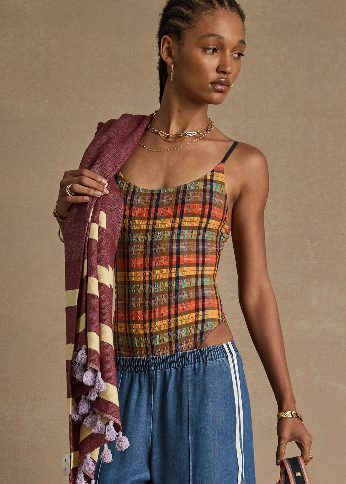 The Upside | Del Sol Flow One Piece - Havana