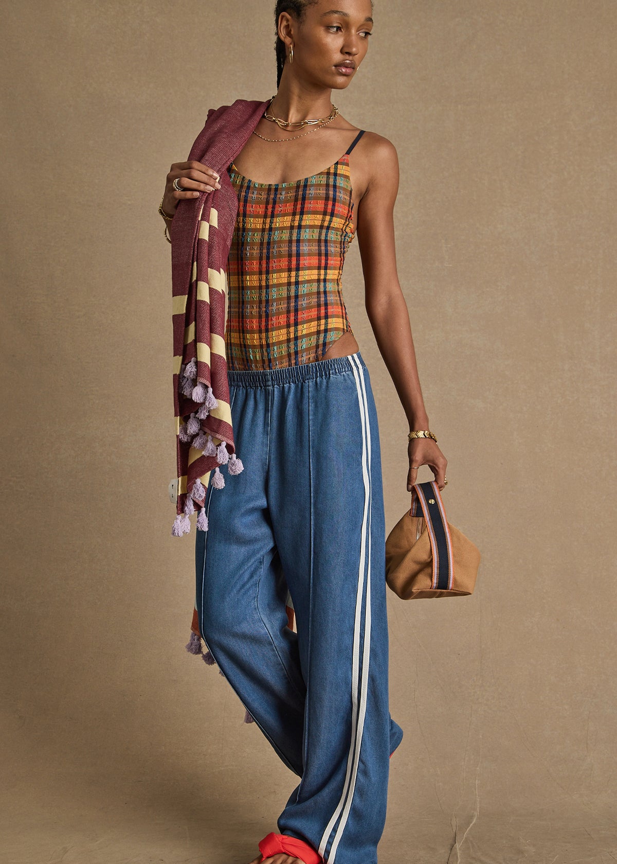 The Upside | Lykke Marnie Wide Leg Pant - Denim
