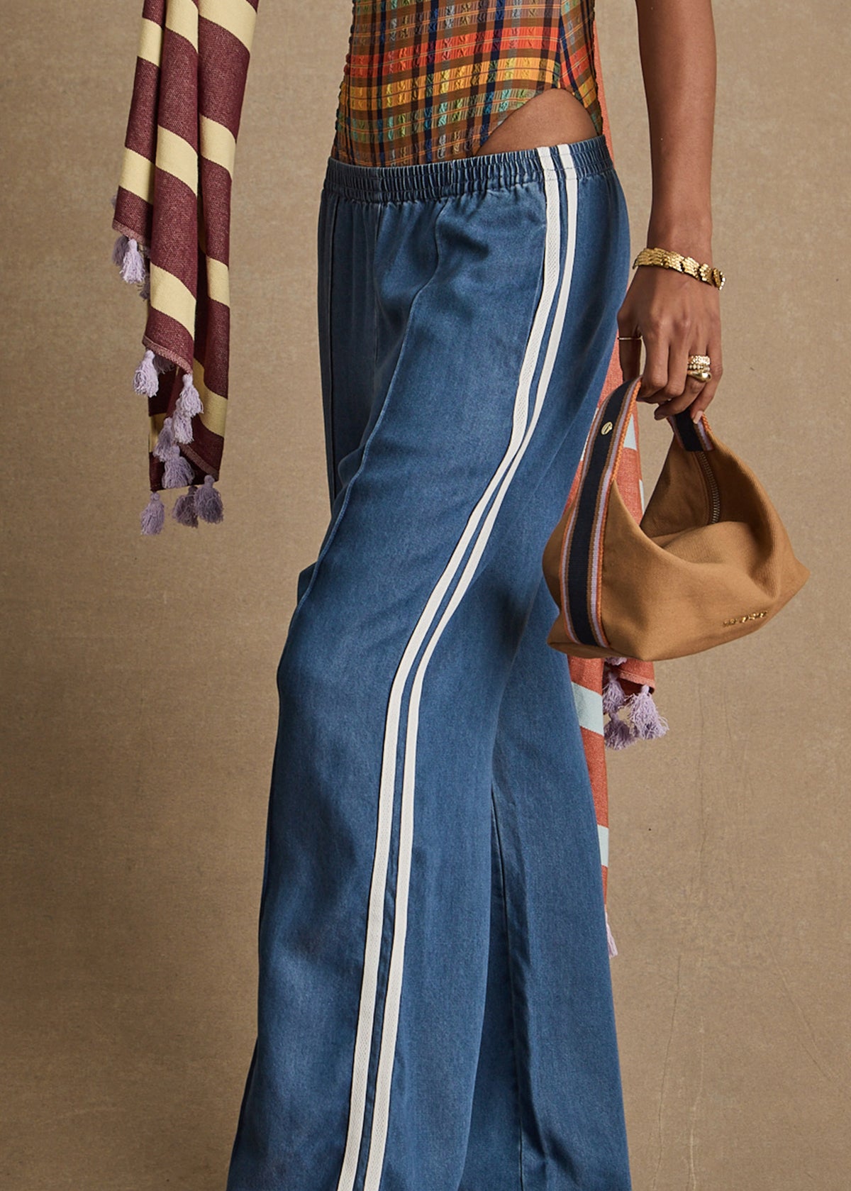 The Upside | Lykke Marnie Wide Leg Pant - Denim