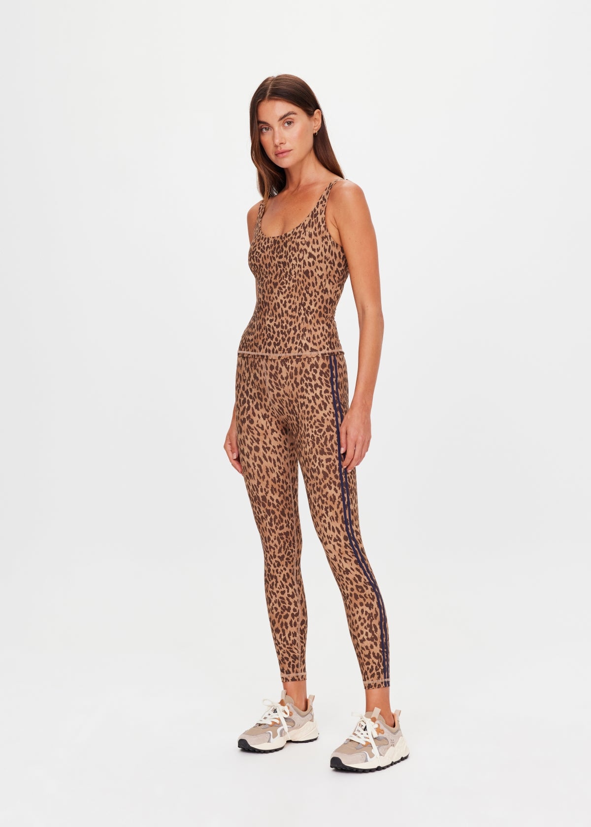 The Upside | Panthera 25in Midi Pant - Leopard