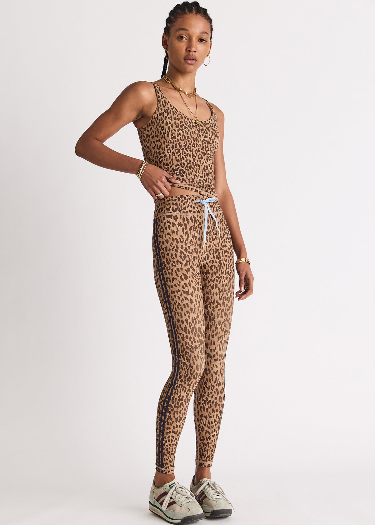 The Upside | Panthera 25in Midi Pant - Leopard