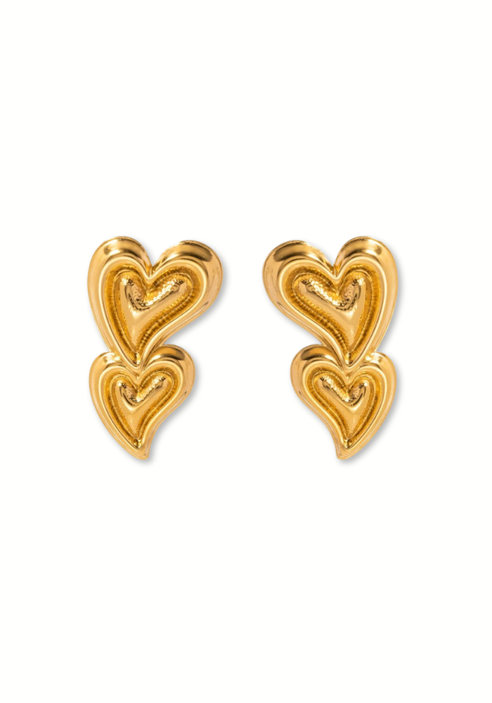 Thea Heart Earrings