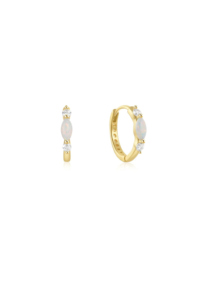 R&T | Aurora Moonstone Hoops