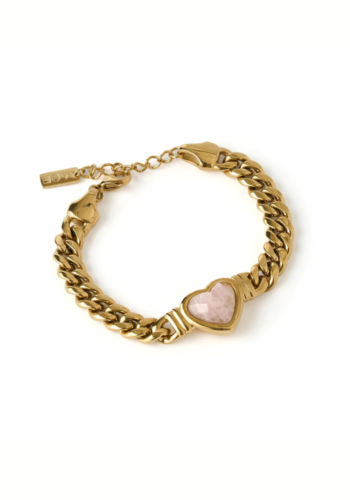 Valentine Bracelet - Rose Quartz