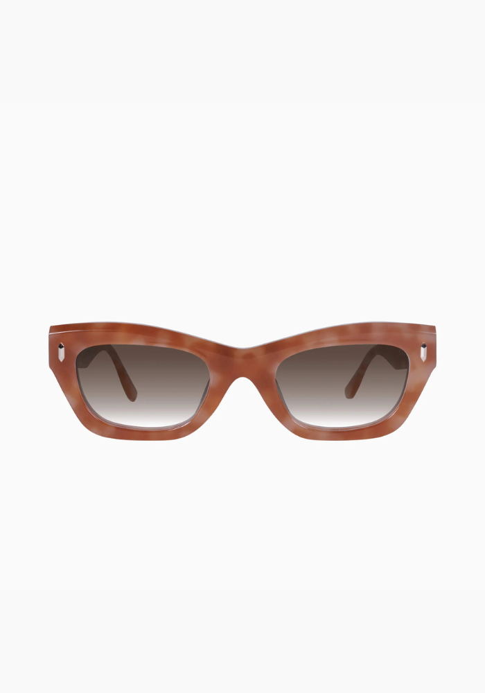 Valley | Delancey - Pastel Tort w. Gold Metal / Brown Gradient Lens