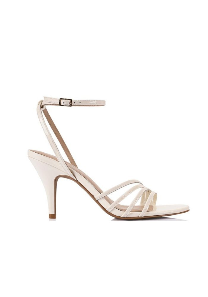 Lana Wilkinson | Chelsea Sandal - White Patent Leather