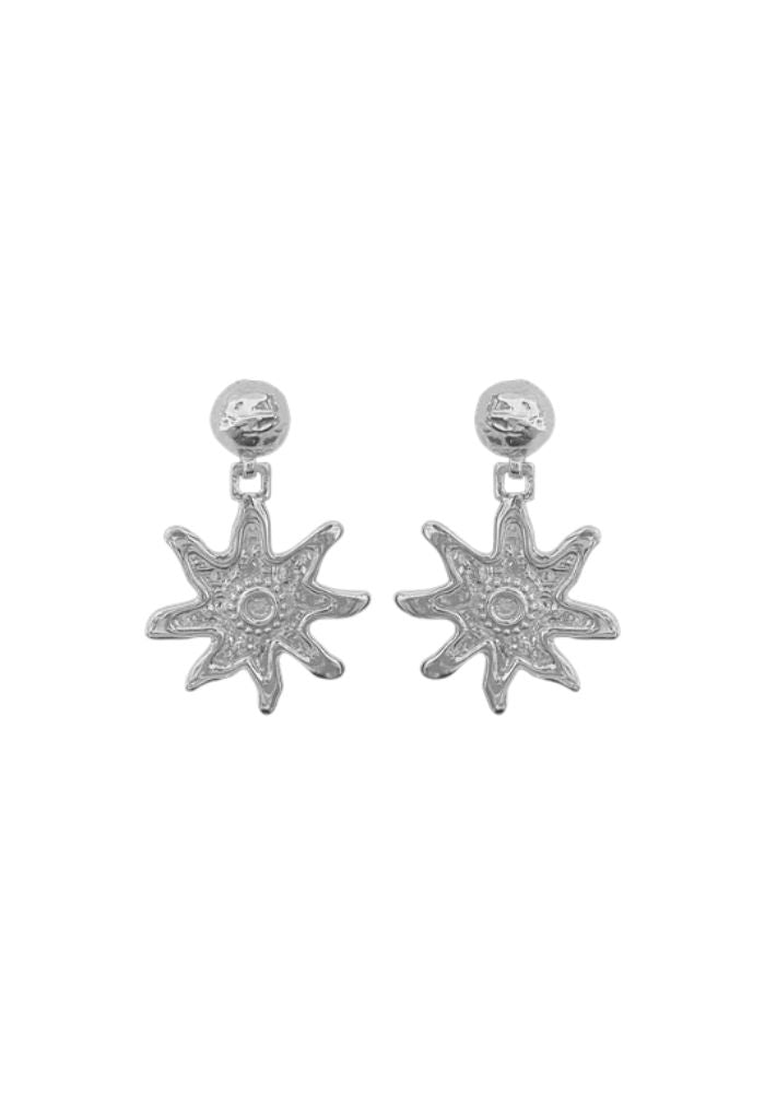 Mountain & Moon | MIMI Earrings - Silver