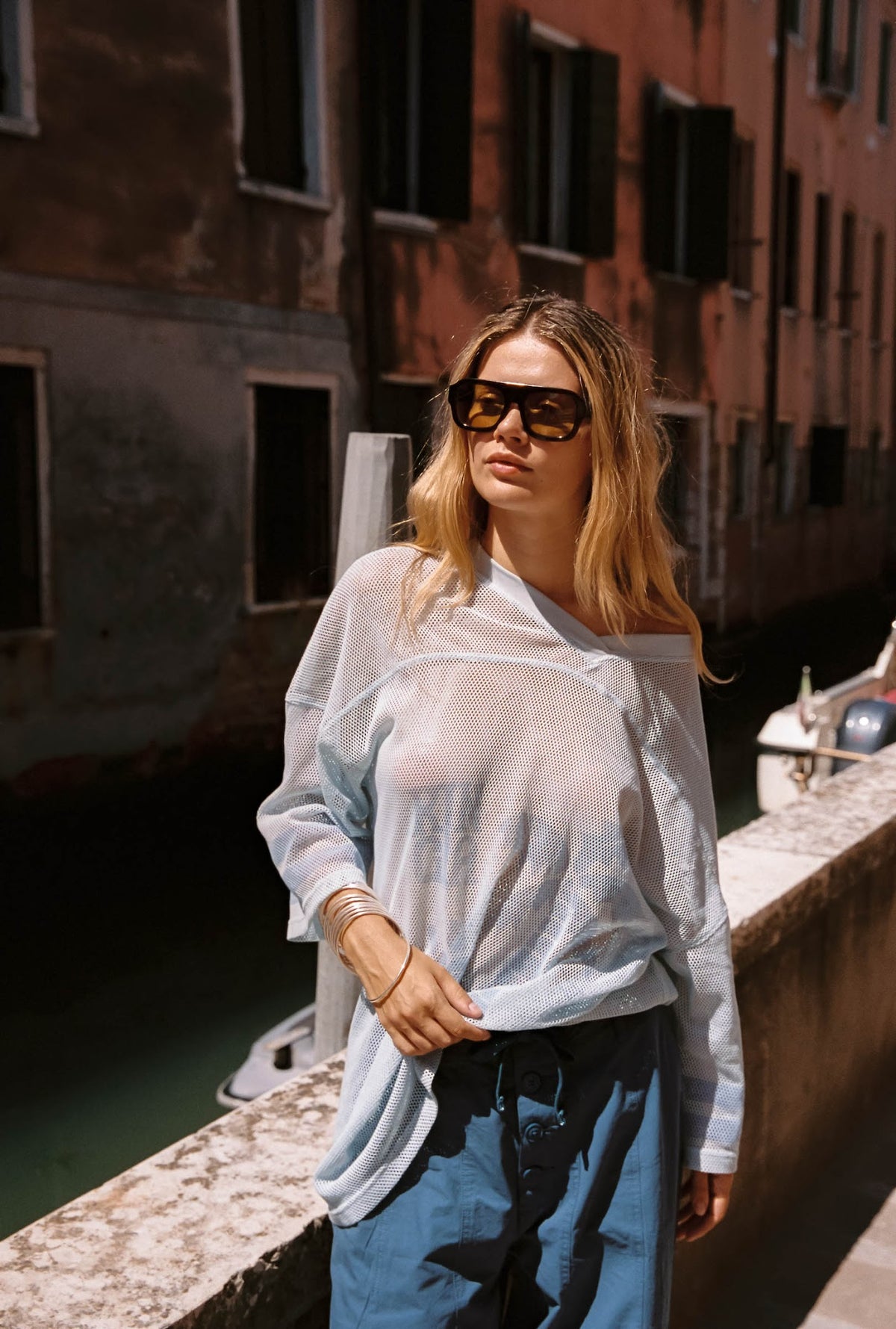 Kinga Csilla | Solana Lido Mesh Tee