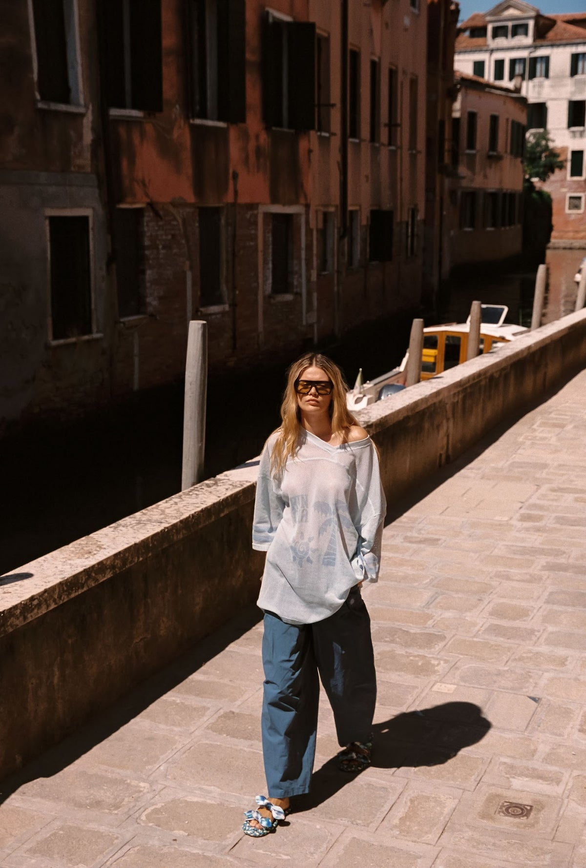 Kinga Csilla | Solana Lido Mesh Tee