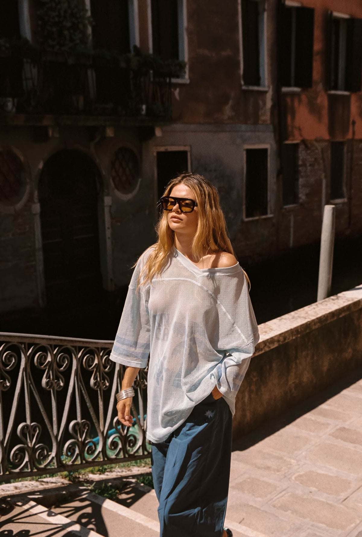 Kinga Csilla | Solana Lido Mesh Tee