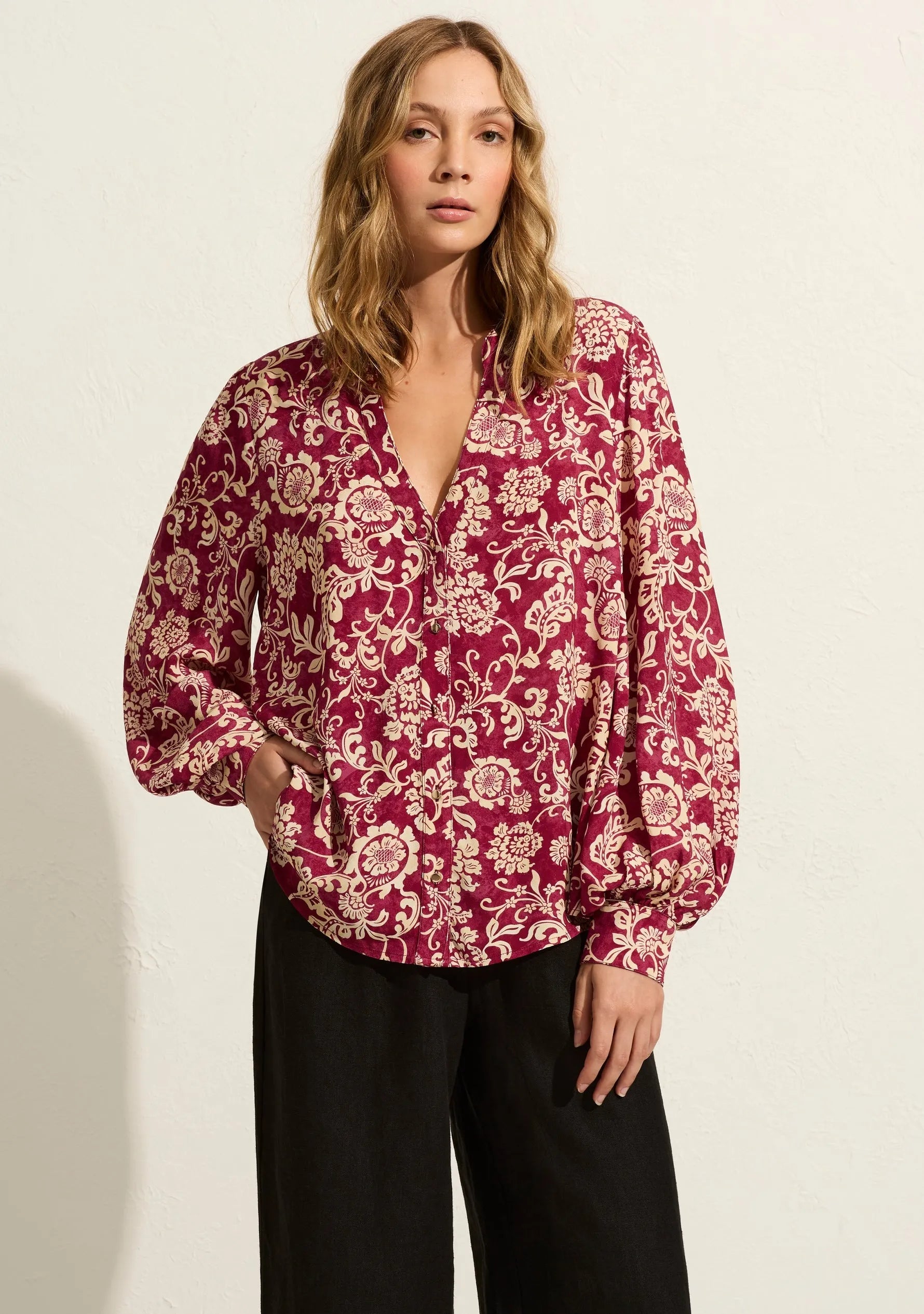 Auguste The label | Jaye Blouse - Clover