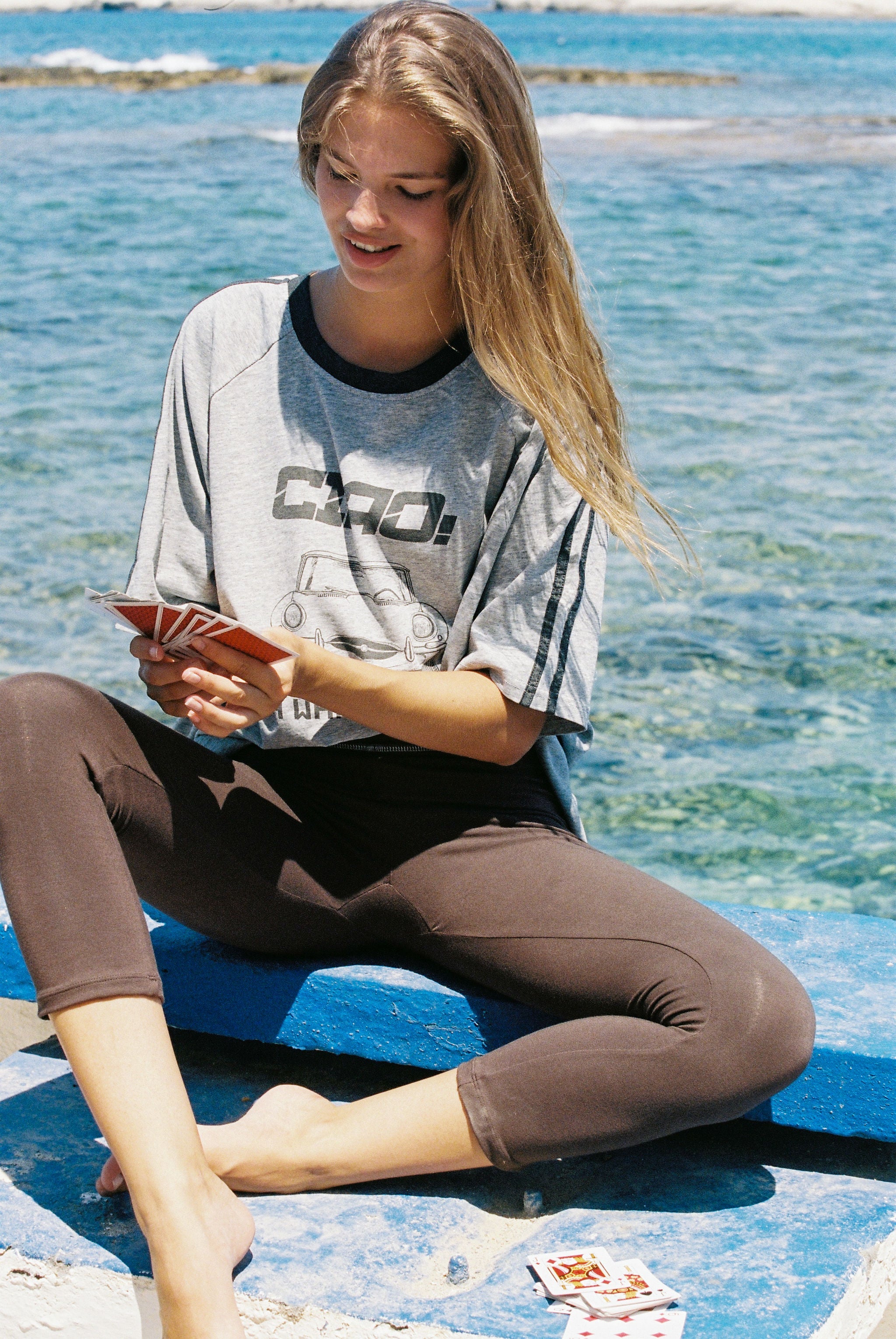 Ciao Ciao Vacation | Warm Hello Racer Tee