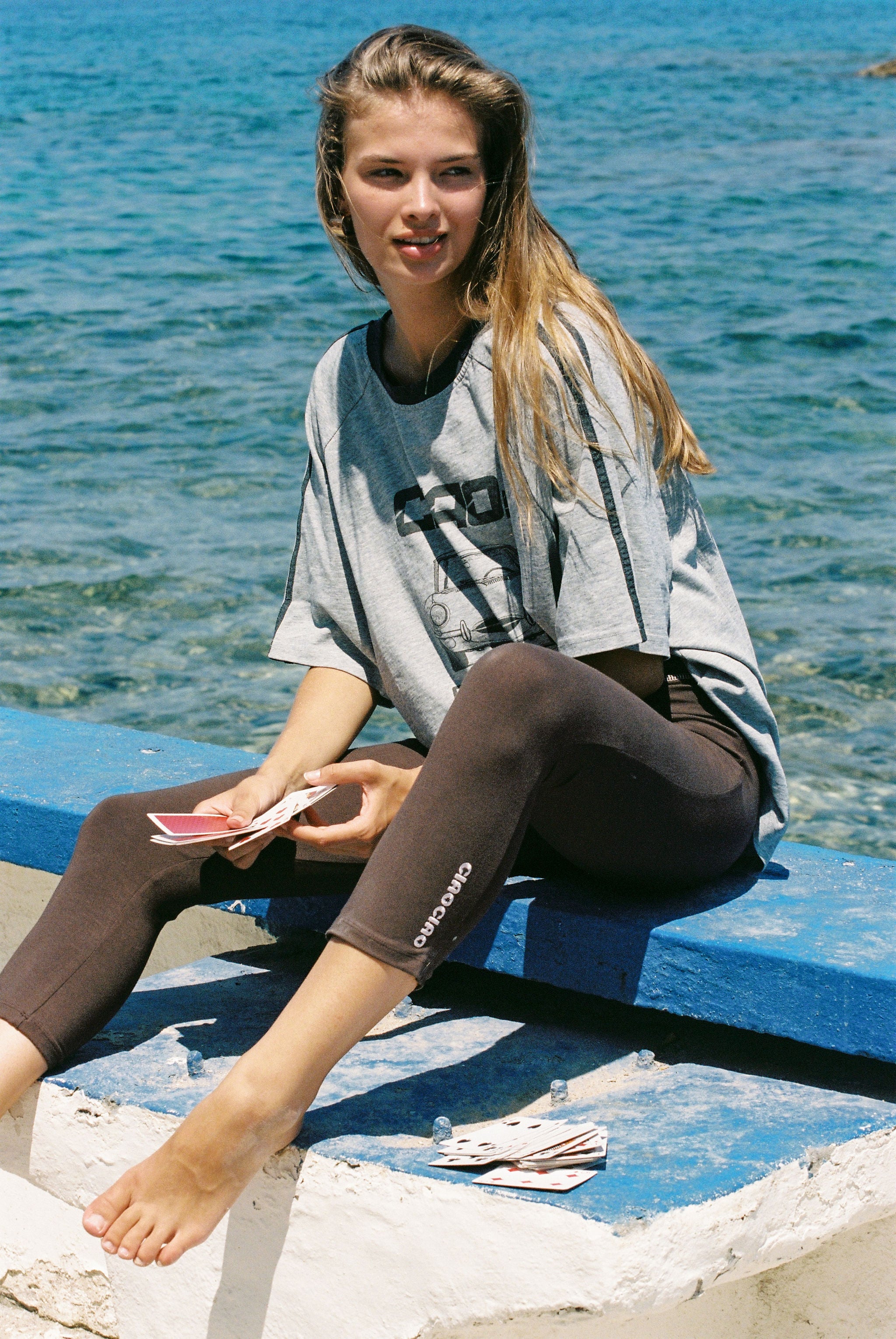 Ciao Ciao Vacation | Warm Hello Racer Tee