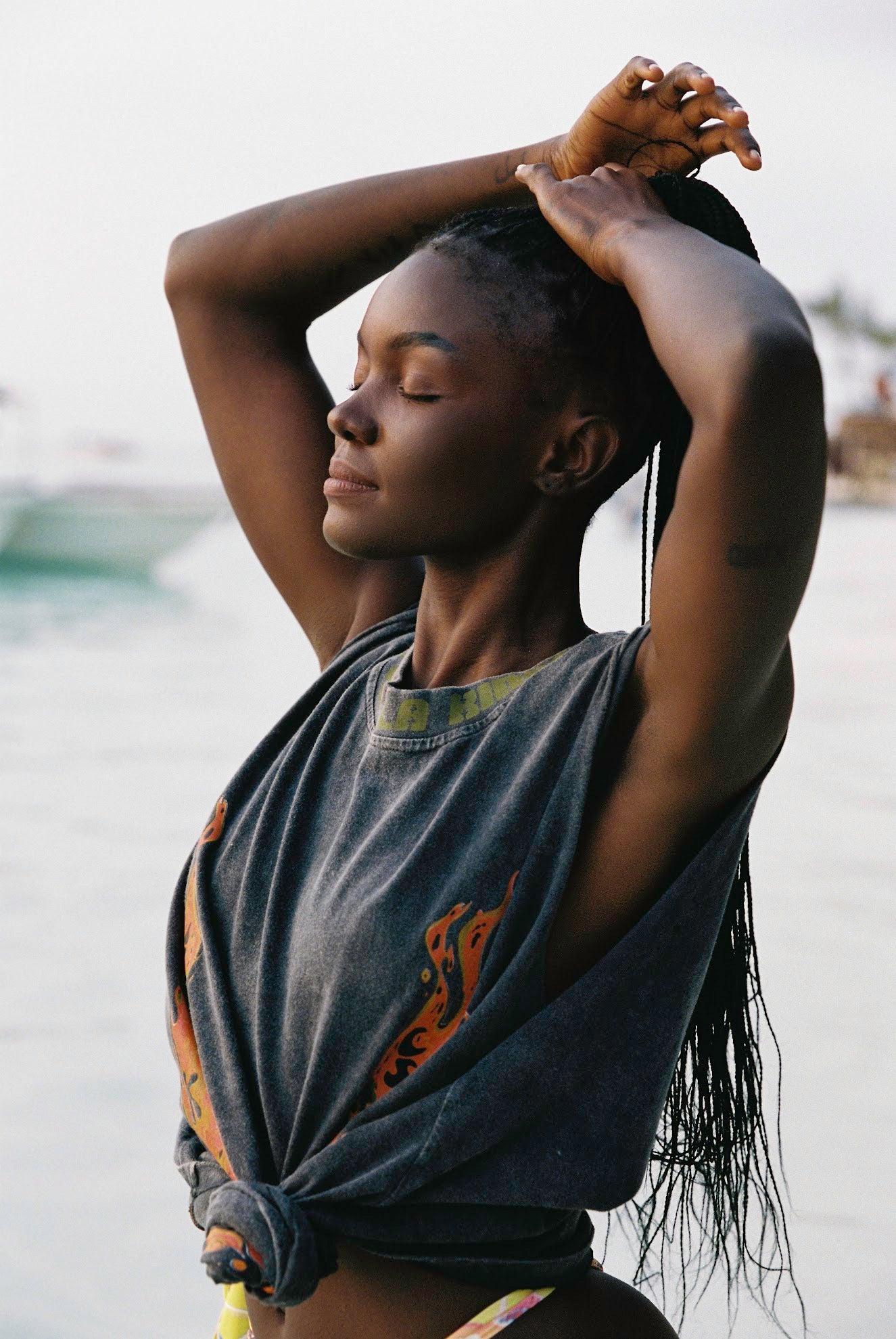 Kinga Csilla | Flaming Band Tank