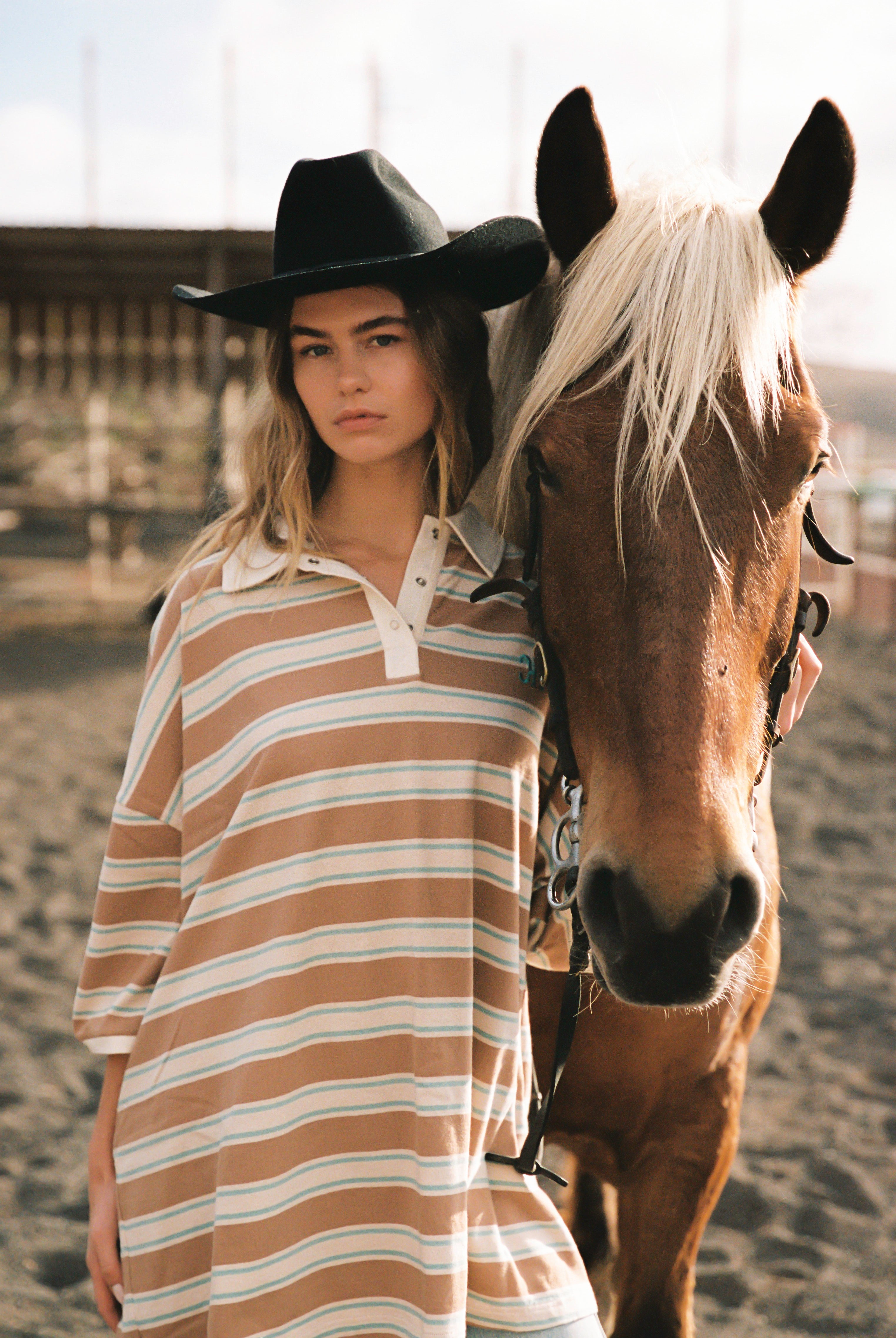Kinga Csilla | Lago Striped Rugby Jumper