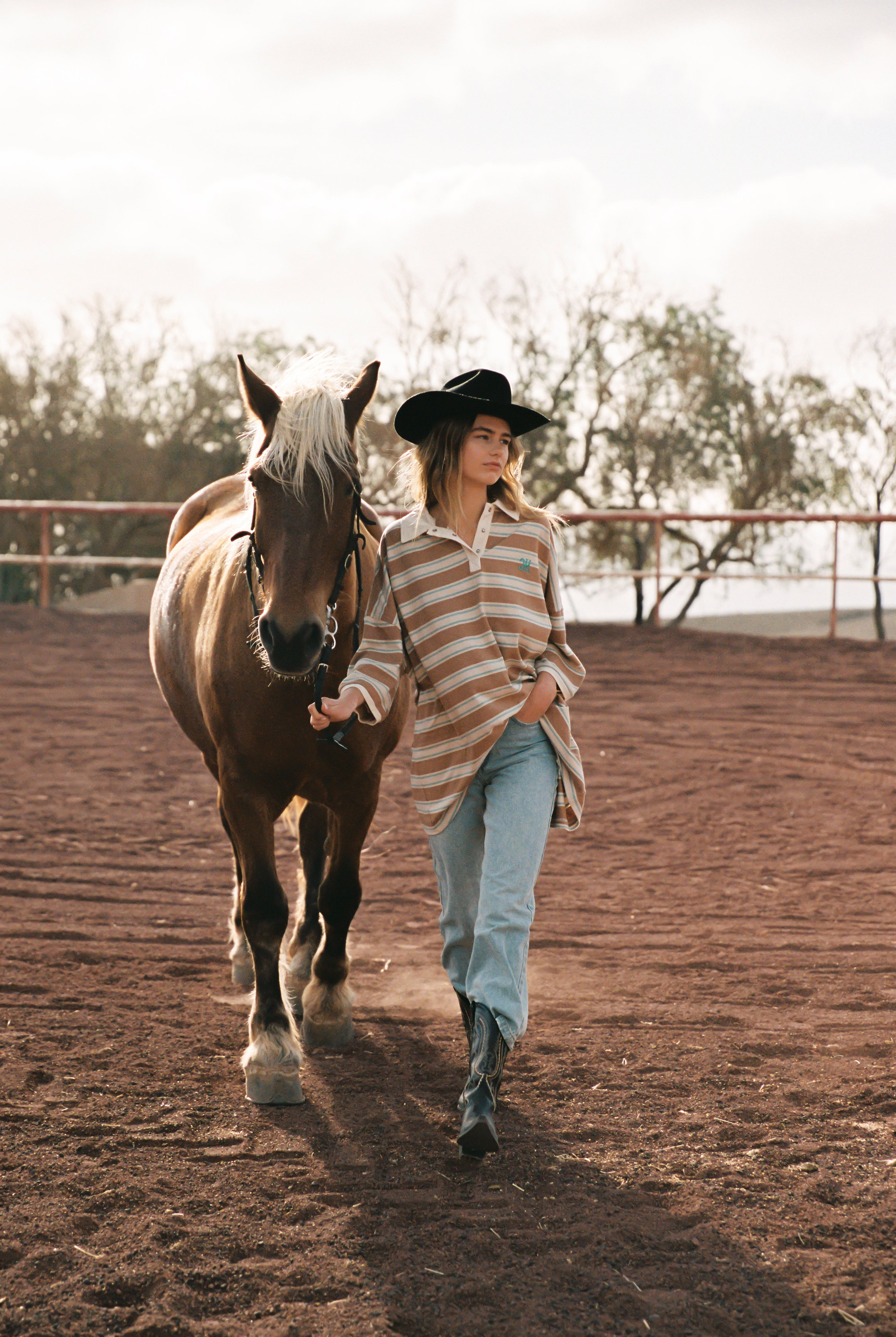 Kinga Csilla | Lago Striped Rugby Jumper