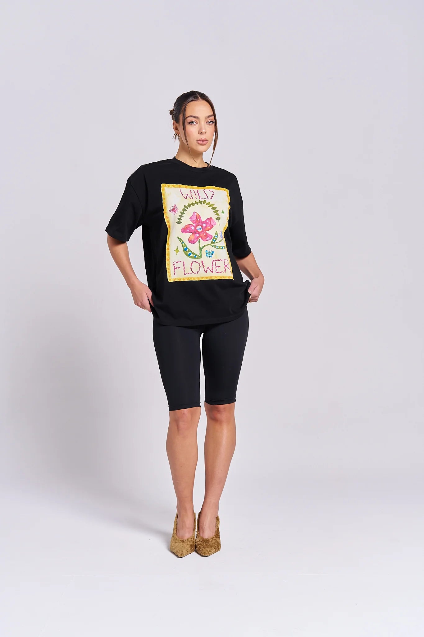 Maku The Label | Wildflower Tee - Black