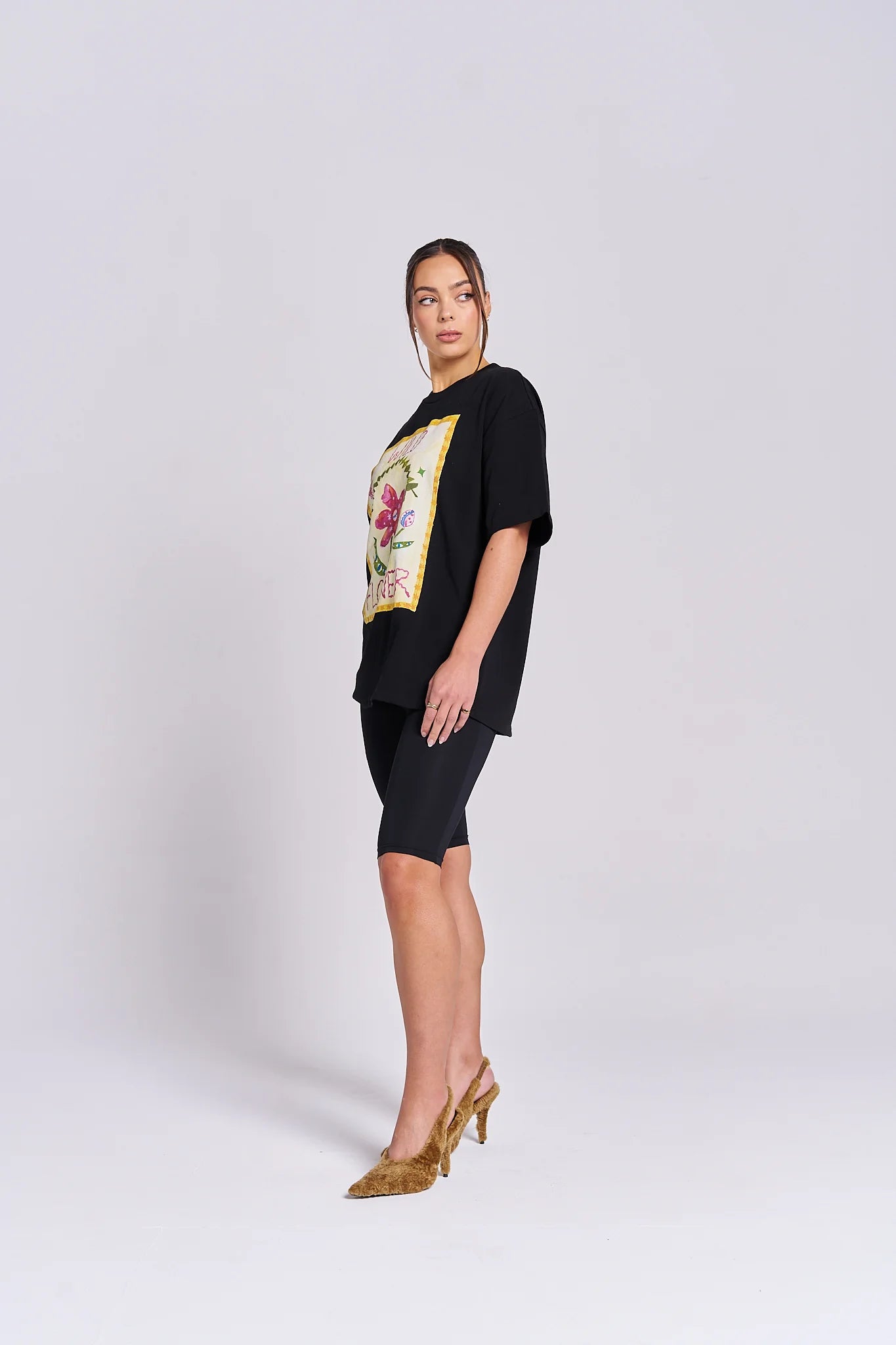 Maku The Label | Wildflower Tee - Black