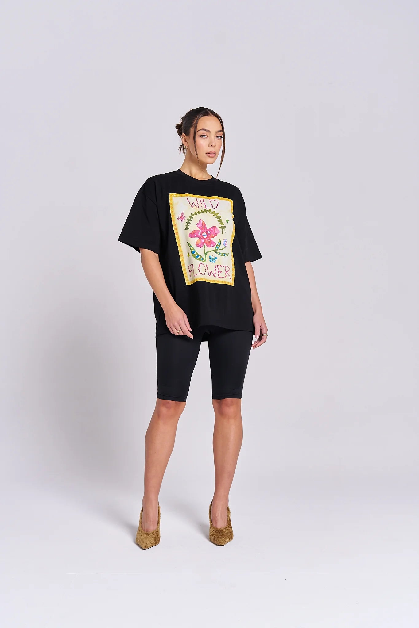 Maku The Label | Wildflower Tee - Black
