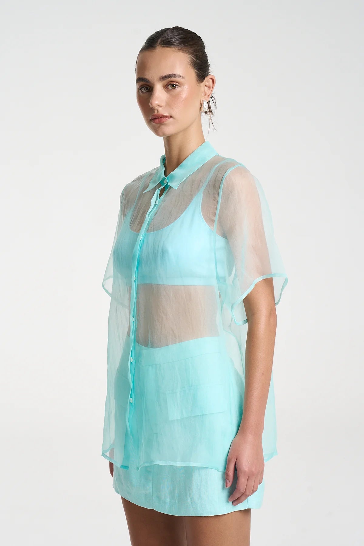 Summi Summi | Romeo Shirt - Aqua
