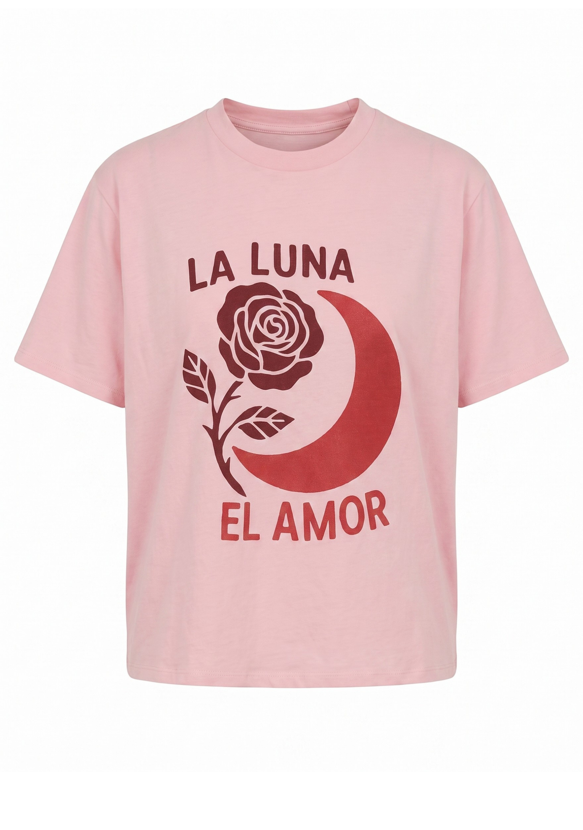 Auguste The Label | Moon Rose Boyfriend Tee - Pink