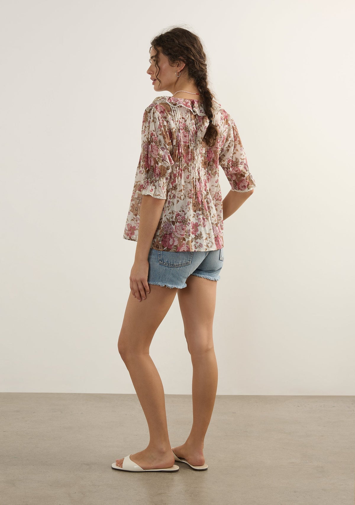 Auguste The Label | Rafael Blouse - Francesca White