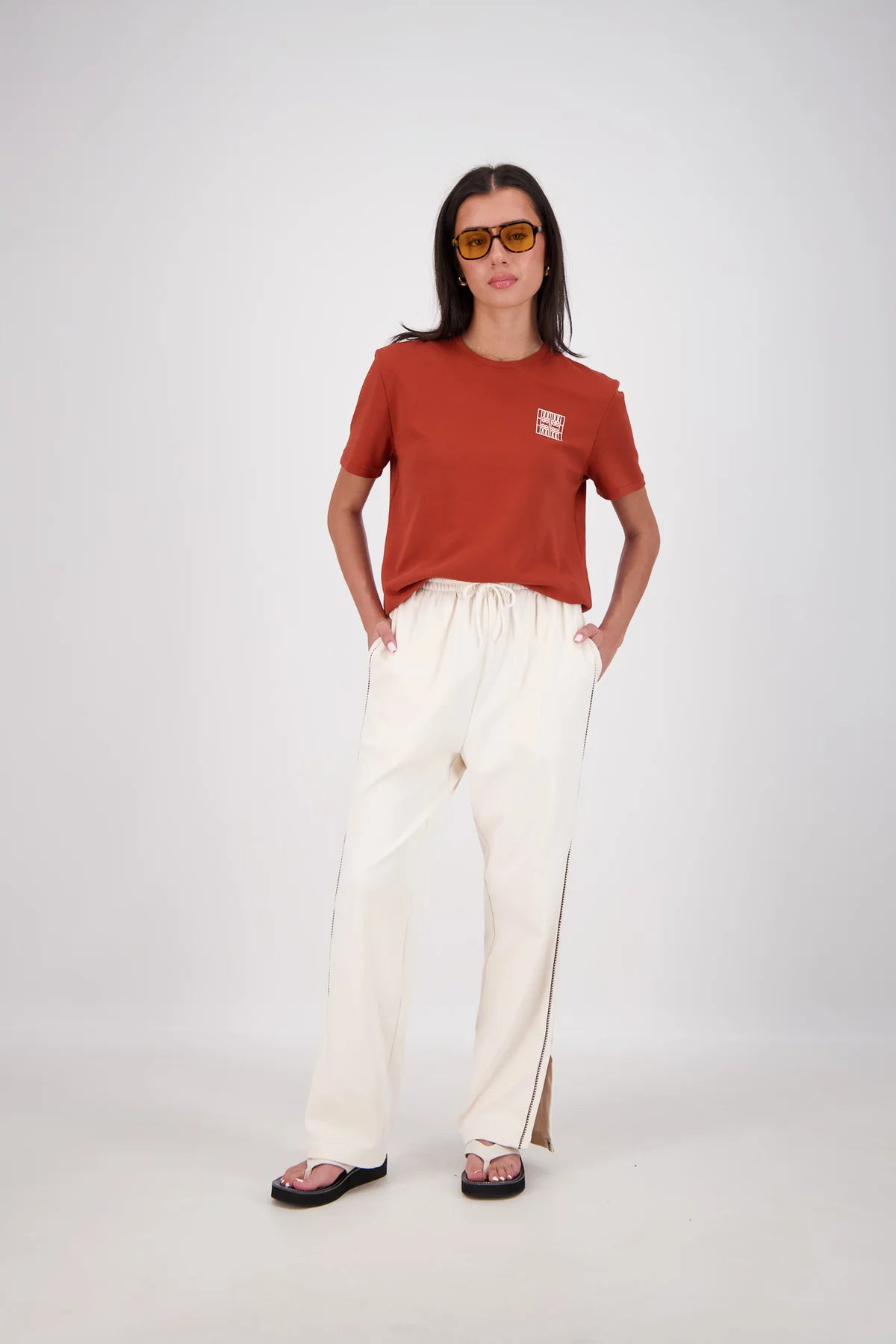 Jasmine Alexa | Back Home Tshirt Tobacco