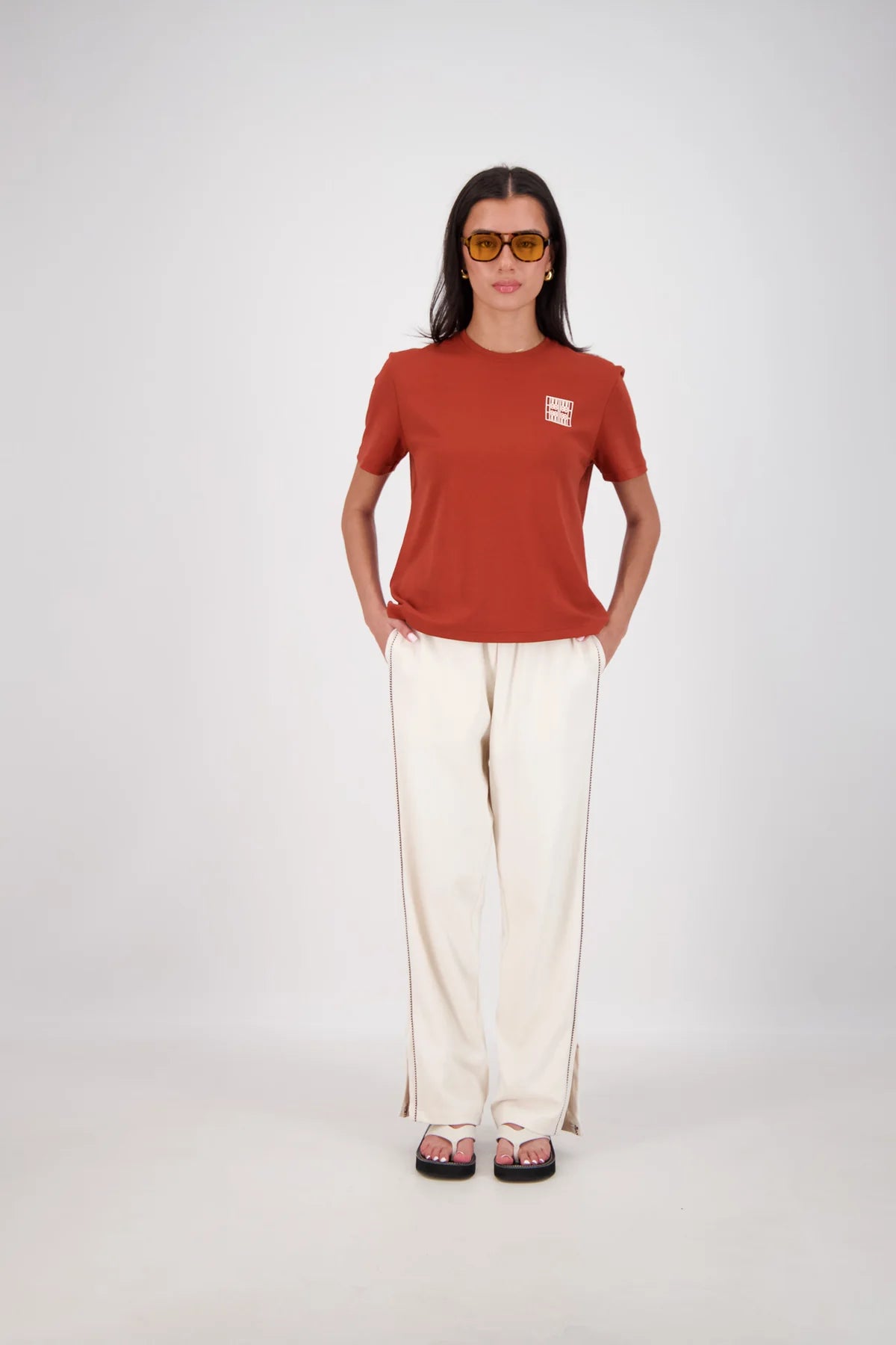 Jasmine Alexa | Back Home Tshirt Tobacco