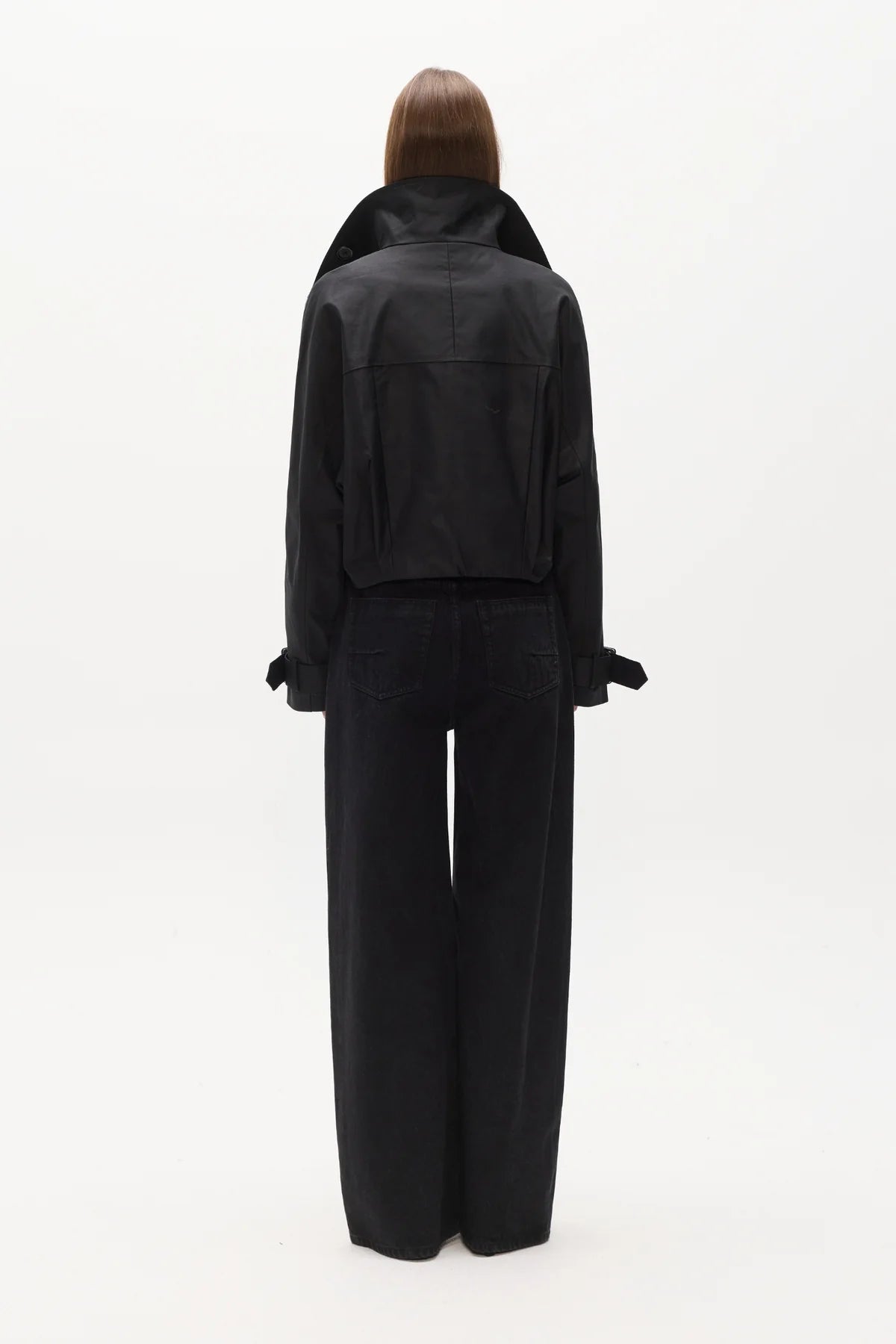 Bayse Brand | Koa Cropped Coat - Black