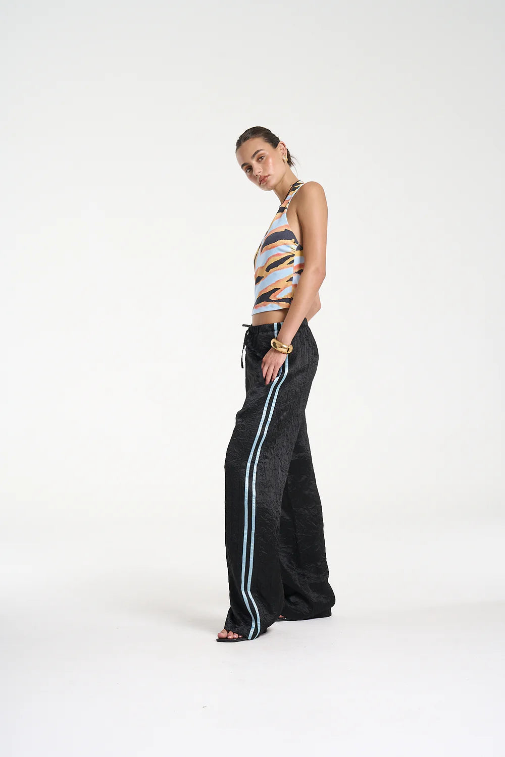 Summi Summi | Boxer Pant - Black/Blue