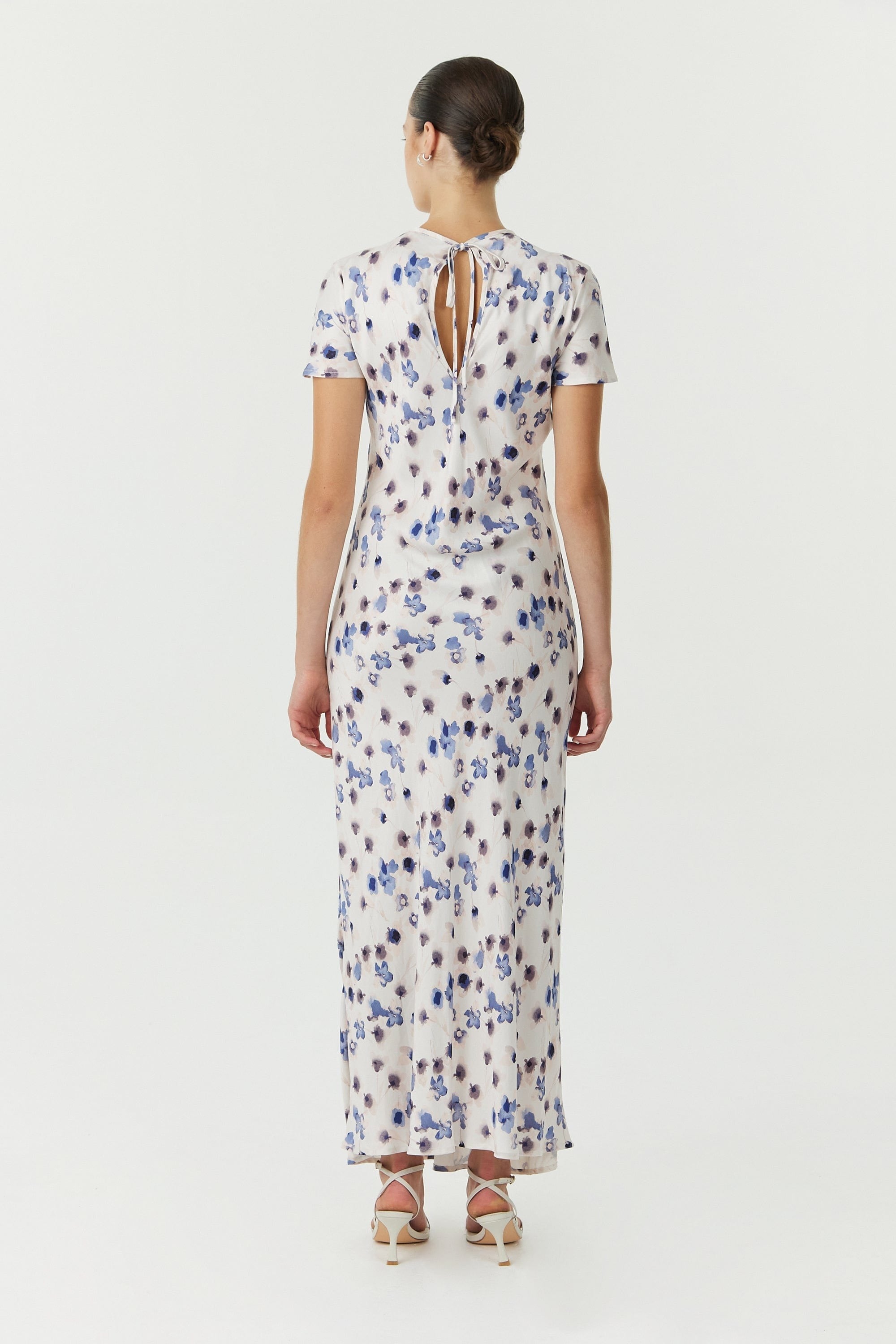 Blue Bell Maxi Bias Tee Dress