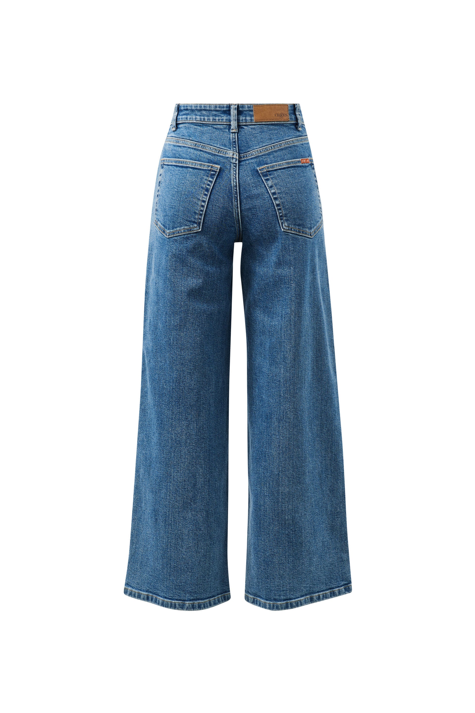 Ceres Life | Evie Wide Leg Jean - Fresh Indigo