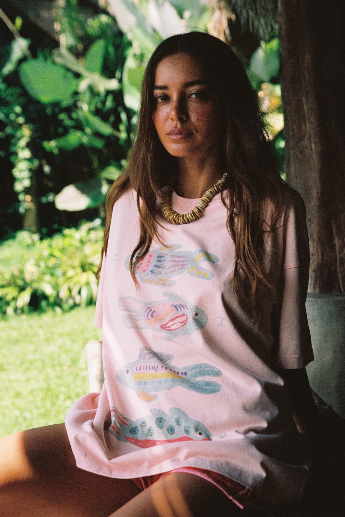 Ciao Ciao Vacation | Aquatic Core Tee - Pink