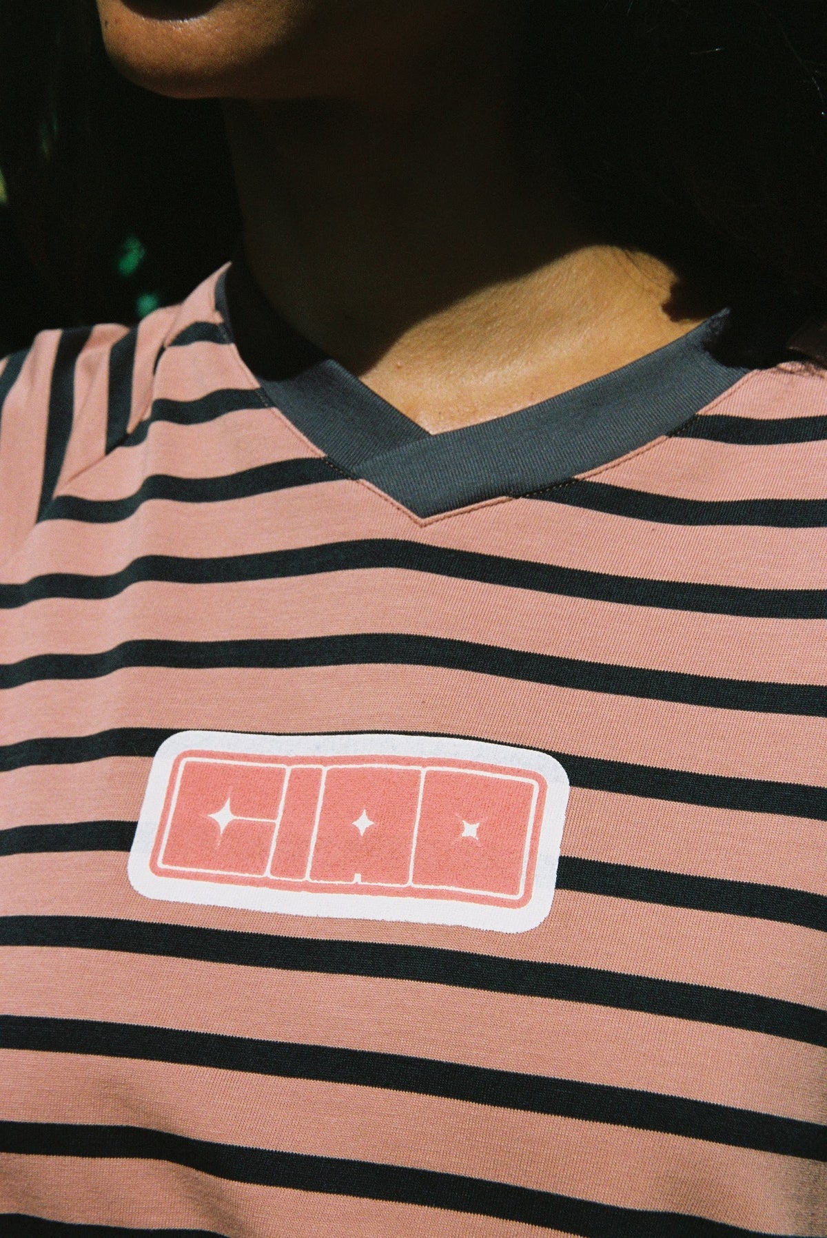 Ciao Ciao Vacation | Double Trouble LS Tee - Pink