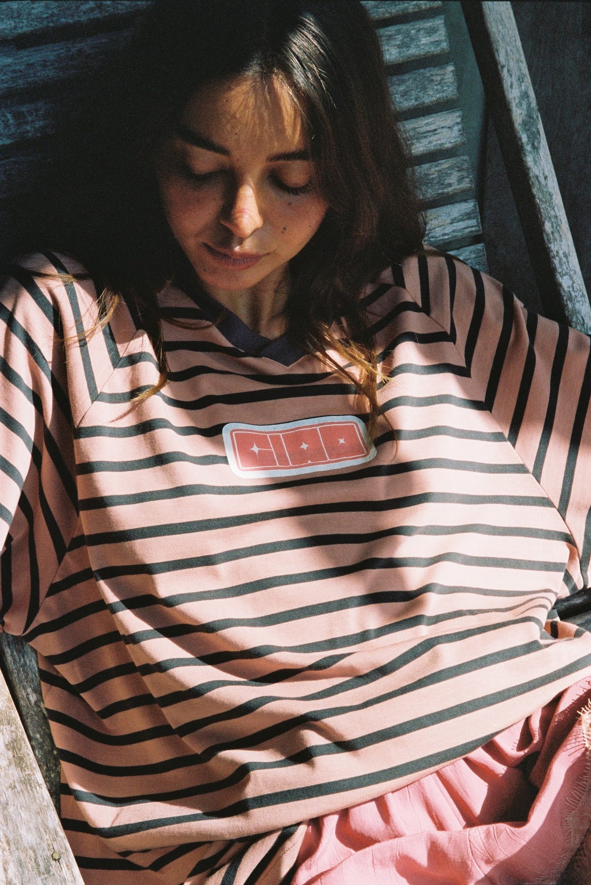 Ciao Ciao Vacation | Double Trouble LS Tee - Pink