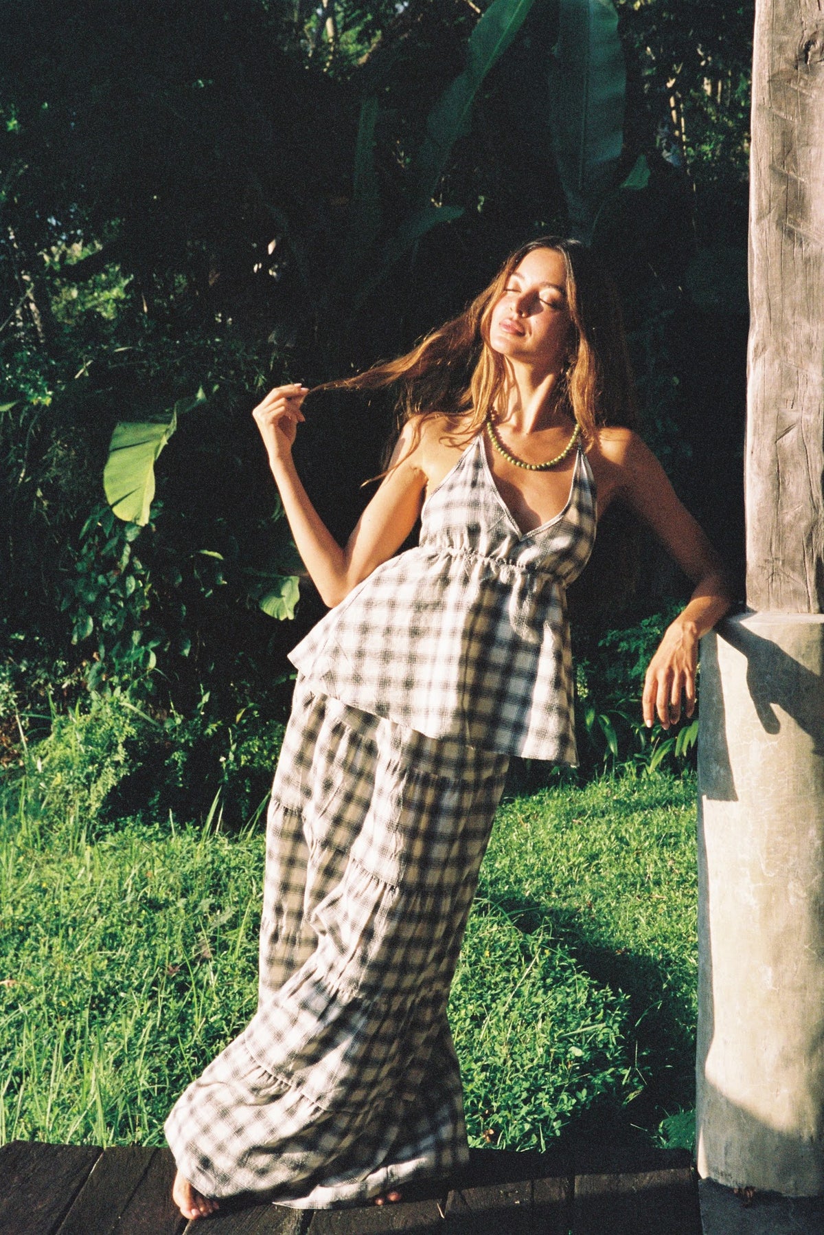 Ciao Ciao Vacation | Sonder Check Swing Top