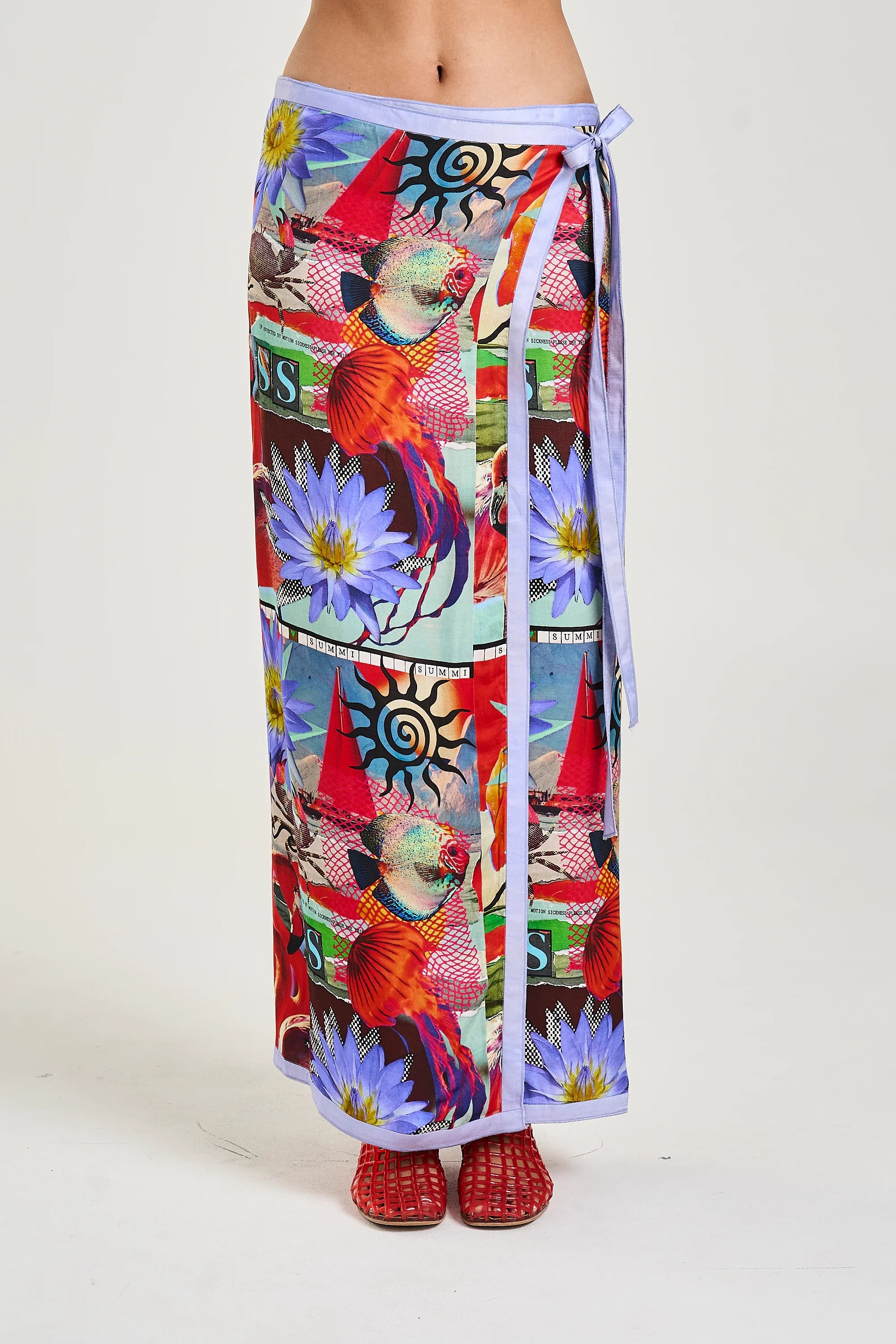 Summi Summi | Maxi Wrap Skirt - Dazed