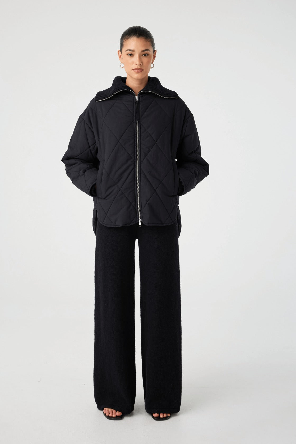 Arcaa Movement | Reece Quilted Jacket - Black