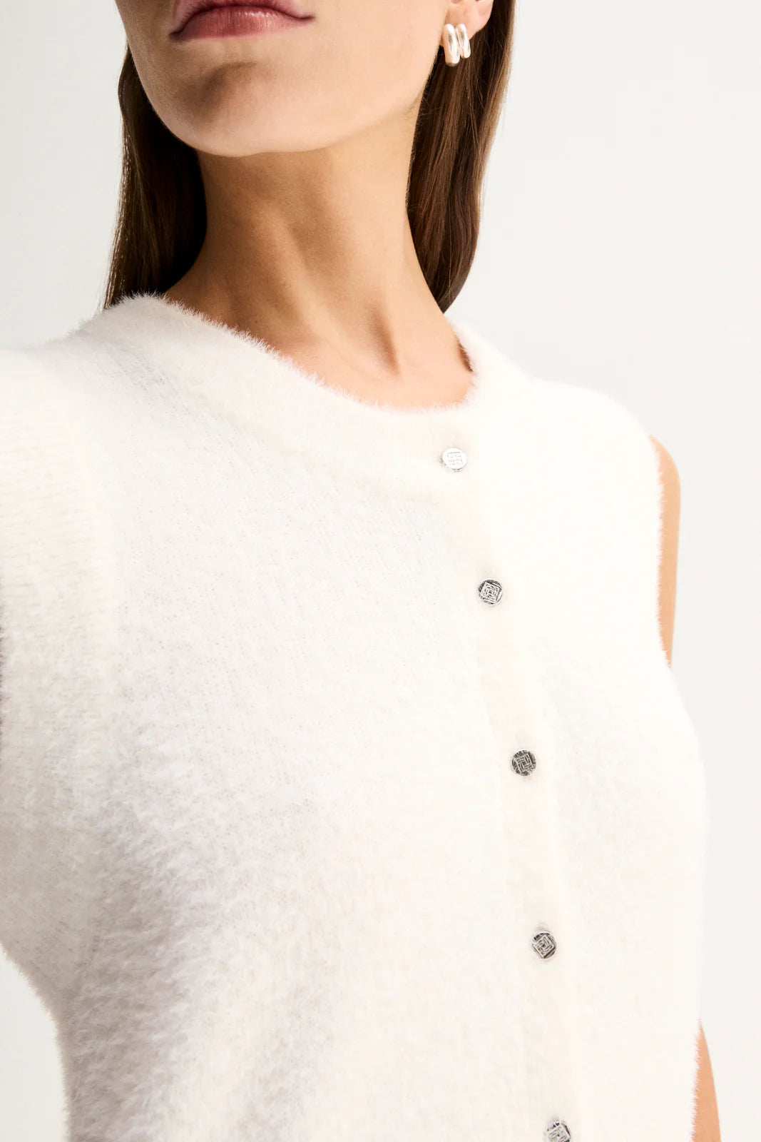 Elka Collective | Dune Knit Cardigan - White