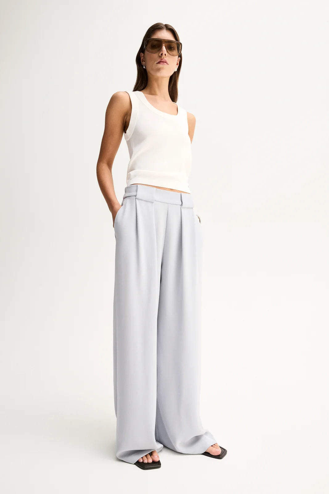 Elka Collective | Silas Knit Top - White