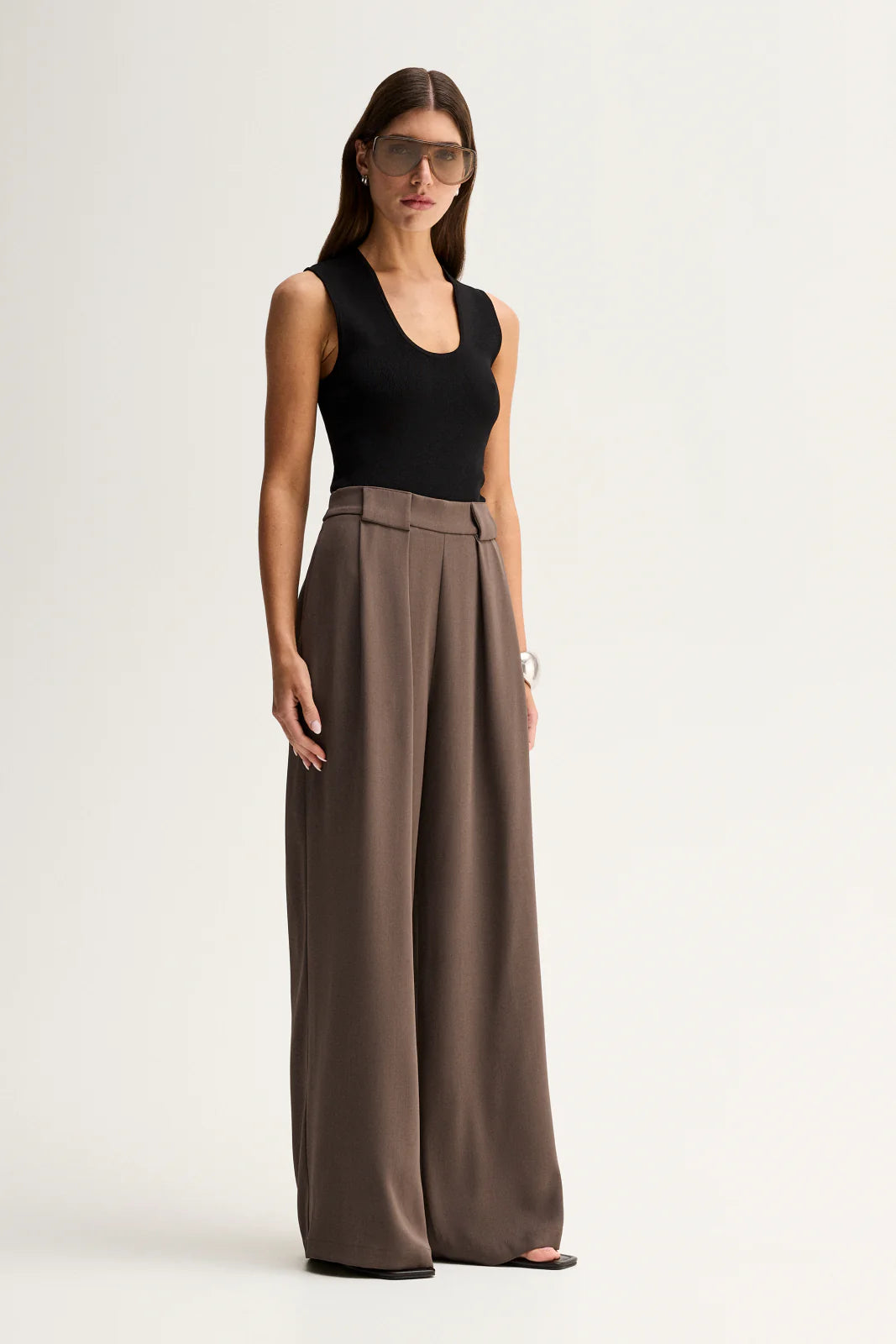 Elka Collective | Fleur Pant - Taupe